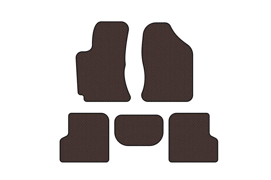 Geely SL 2011- рр. Гумові килимки Carsuit (Коричневий) Фото 1
