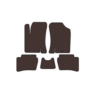 Гумові килимки Carsuit (HB, коричневий) Hyundai I-20 2008-2012 рр. фото 1