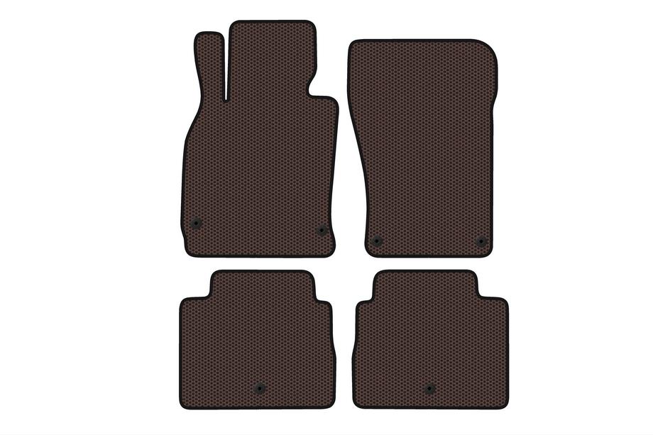 Infinity Q70/M-series 2010-2019 рр. Гумові килимки Carsuit (Коричневий) Фото 1