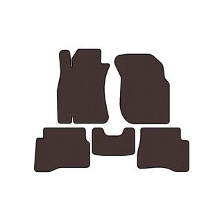 Гумові килимки Carsuit (SD, коричневий) Nissan Almera N16 2000-2006 рр. фото 1