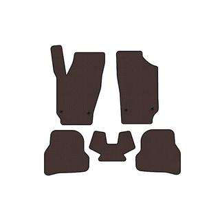 Гумові килимки Carsuit (2010-2012, HB, 5-ти дверний, коричневий) Seat Ibiza 2010-2017 рр. фото 1
