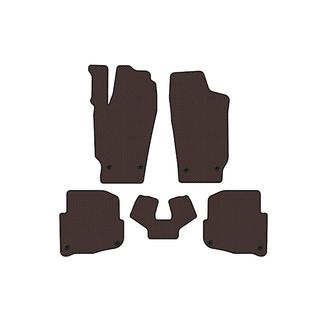 Гумові килимки Carsuit (SD, коричневий) Skoda Fabia 2000-2007 рр. фото 1