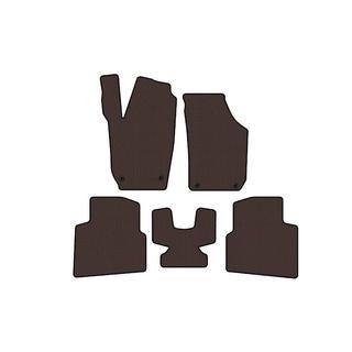 Гумові килимки Carsuit (Коричневий) Skoda Roomster 2006-2015 рр. фото 1