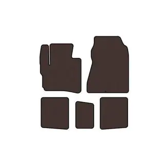 Гумові килимки Carsuit (HB, коричневий)