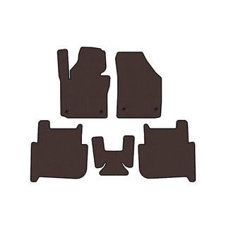 Гумові килимки Carsuit (2 ряди, 2006-2010, 7-ми місний, коричневий) Volkswagen Touran 2003-2010 рр. фото 1