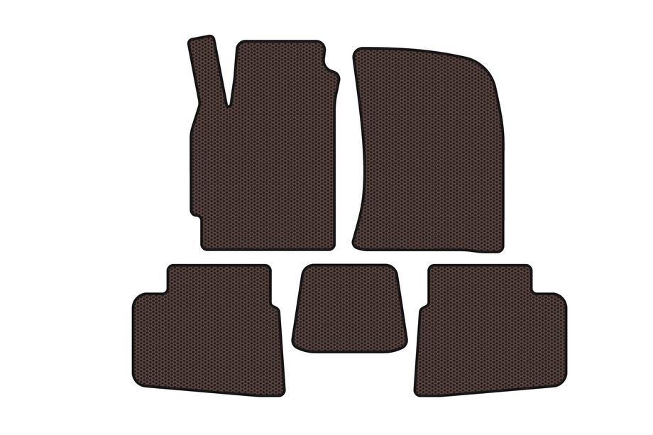 Chery Eastar 2003-2011 рр. Гумові килимки Carsuit (Коричневий) Фото 1