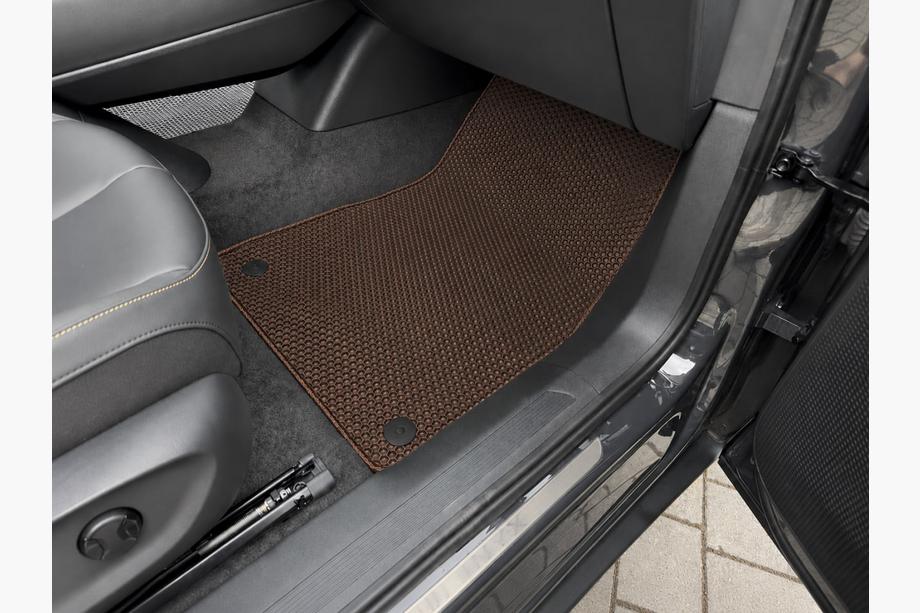 Volkswagen ID. UNYX 2024- рр. Гумові килимки Carsuit (Коричневий) Фото 2