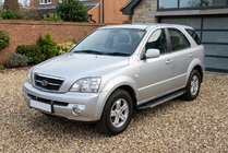 Kia Sorento I BL 2002-2009 рр. Бокові пороги Duru (2 шт., Алюміній) фото 1