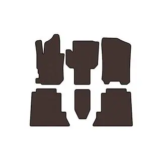 Гумові килимки Carsuit (Коричневий) Honda FR-V 2004-2009 рр. фото 1