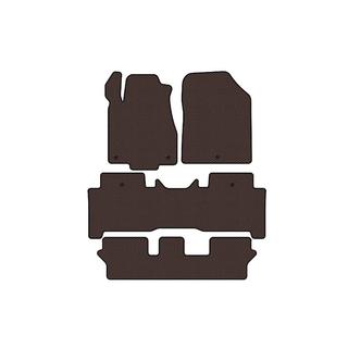 Гумові килимки Carsuit (3 ряди, коричневий) Acura MDX 2007-2013 рр. фото 1