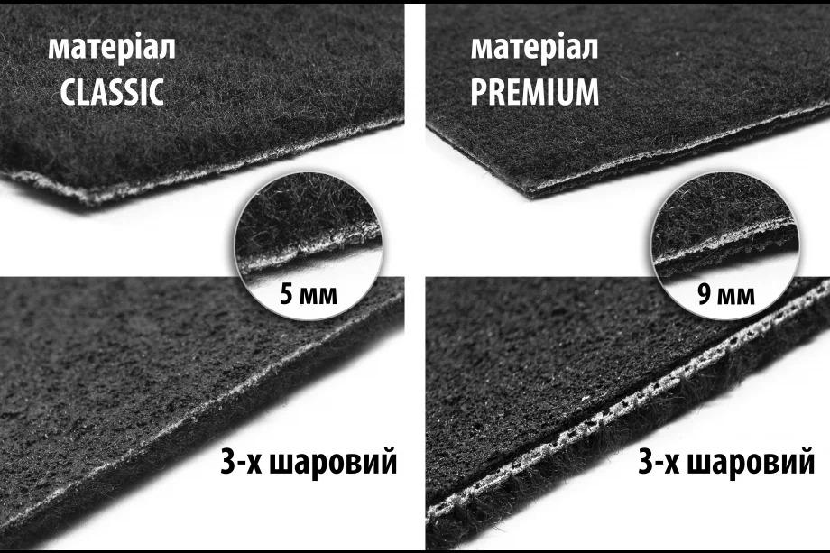 Mitsubishi Outlander 2006-2012 рр. Килимок багажника текстильний Classic (З сабвуфером, чорний) Image