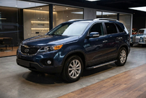 Kia Sorento II XM 2009-2014 рр. Бокові пороги RedLine V1 (2 шт., Алюміній) фото 1