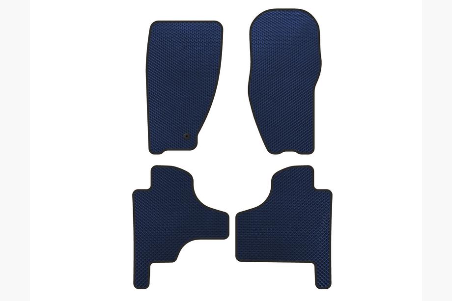 Jeep Cherokee/Liberty 2007-2013 рр. Килимки EVA (Синій) Image