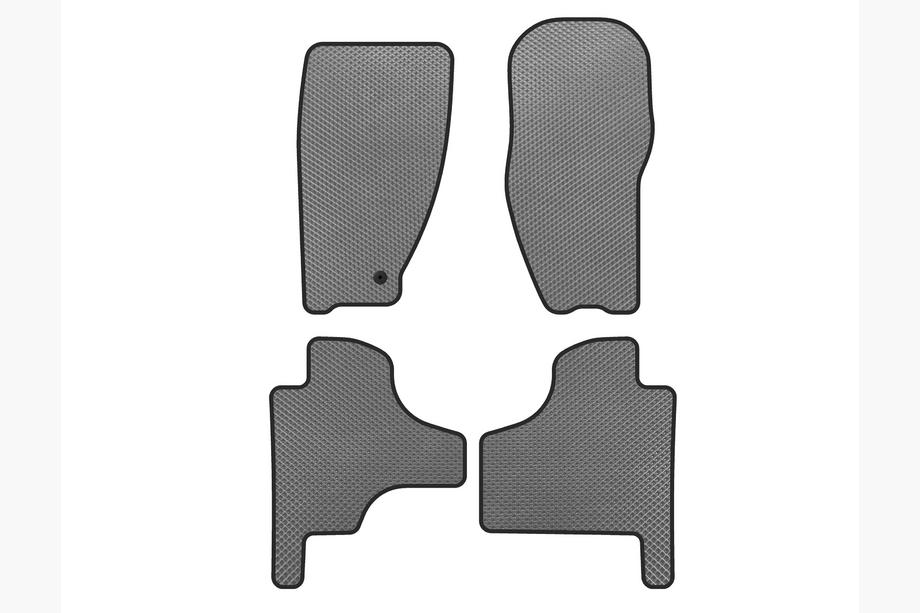 Jeep Cherokee/Liberty 2007-2013 рр. Килимки EVA (Сірий) Image