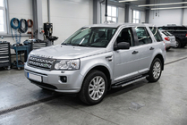 Land Rover Freelander II 2006-2014 рр. Бокові пороги RedLine V1 (2 шт., Алюміній) фото 1