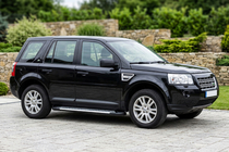 Land Rover Freelander II 2006-2014 рр. Бокові пороги Line (2 шт., Алюміній) фото 1
