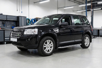 Land Rover Freelander II 2006-2014 рр. Бокові пороги Maydos V1 (2 шт., Алюміній ↗ нерж) фото 1