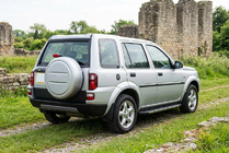 Land Rover Freelander I 1997-2006 рр. Бокові пороги Duru (2 шт., Алюміній) фото 1