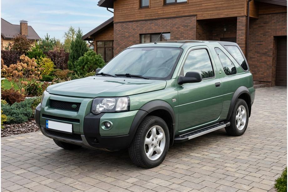 Land Rover Freelander I 1997-2006 рр. Бокові пороги RedLine V1 (2 шт., Алюміній) Image
