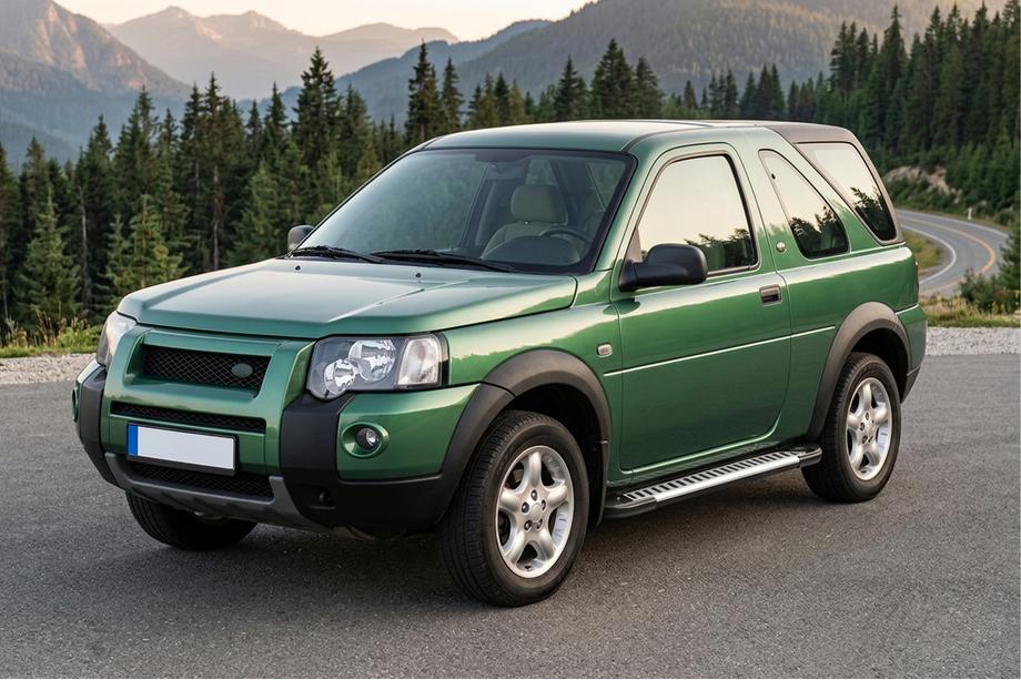 Land Rover Freelander I 1997-2006 рр. Бокові пороги Line (2 шт., Алюміній) Image