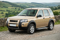 Land Rover Freelander I 1997-2006 рр. Бокові пороги Rainbow (2 шт., Алюміній) фото 1