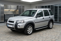 Land Rover Freelander I 1997-2006 рр. Бокові пороги Fullmond (2 шт, алюм.) фото 1