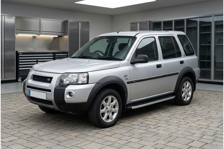 Land Rover Freelander I 1997-2006 рр. Бокові пороги Fullmond (2 шт, алюм.) Image