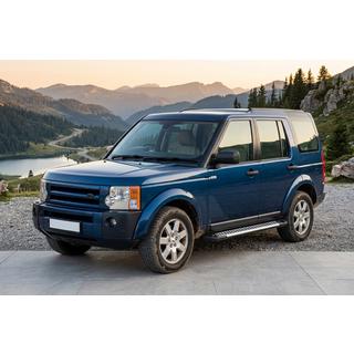 Бокові пороги Line (2 шт., Алюміній) Land Rover Discovery III 2004-2009 рр. фото 1