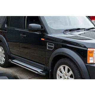Бокові пороги Rainbow (2 шт., Алюміній) Land Rover Discovery III 2004-2009 рр. фото 1