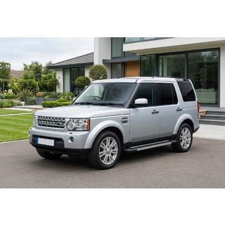 Бокові пороги RedLine V1 (2 шт., Алюміній) Land Rover Discovery IV 2009-2017 рр. фото 1