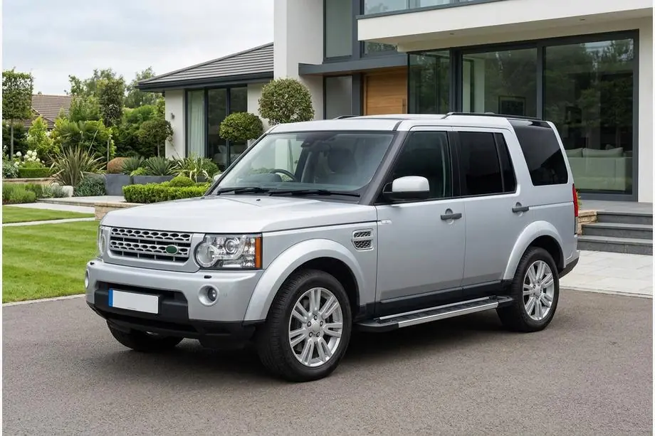 Land Rover Discovery IV 2009-2017 рр. Бокові пороги RedLine V1 (2 шт., Алюміній) Image