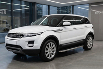 Range Rover Evoque 2012-2018 рр. Бокові пороги Maydos V1 (2 шт., Алюміній ↗ нерж) фото 1
