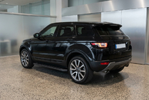 Range Rover Evoque 2012-2018 рр. Бокові пороги RedLine Black (2 шт., Алюміній) фото 1