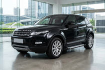 Range Rover Evoque 2012-2018 рр. Бокові пороги Allmond Grey (2 шт., алюміній) фото 1