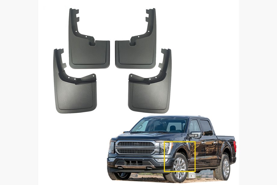 Ford F-150 2020- рр. Бризковики Premium (4 шт) Image
