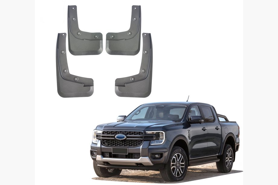 Ford Ranger 2022- рр. Бризковики Premium (4 шт) Image
