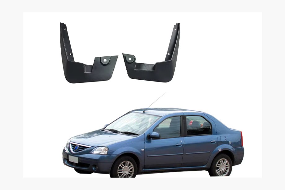 Renault Logan I 2005-2008 рр. Бризковики передні Premium (2 шт) Image
