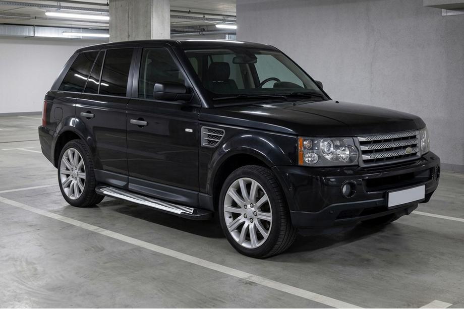 Range Rover Sport 2005-2013 рр. Бокові пороги Line (2 шт., Алюміній) Image