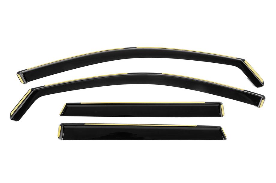 Skoda Karoq 2018- рр. Вітровики вставні Niken Luxury (2021-, 4 шт) Image