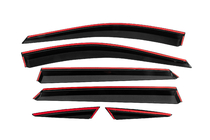 Вітровики з хромованим молдингом Niken Luxury (6 шт) фото 4