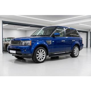 Бокові пороги Bosphorus Black (2 шт., Алюміній) Range Rover Sport 2005-2013 рр. фото 1
