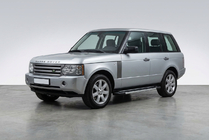 Range Rover III L322 2002-2012 рр. Бокові пороги RedLine V1 (2 шт., Алюміній) фото 1