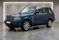 Range Rover III L322 2002-2012 рр. Бокові пороги Maydos V1 (2 шт., Алюміній ↗ нерж) фото 1