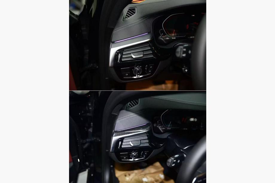 BMW 5 серія G30/G31 2017-2023 рр. Комплект карбонових вставок в салон Фото 4