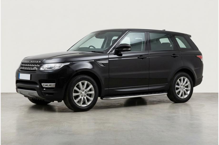 Range Rover Sport 2014-2022 рр. Бокові пороги Maydos V1 (2 шт., Нерж) Image