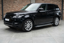 Range Rover Sport 2014-2022 рр. Бокові пороги Rainbow (2 шт., Алюміній) фото 1