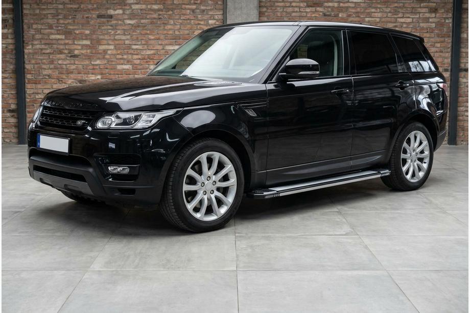 Range Rover Sport 2014-2022 рр. Бокові пороги Rainbow (2 шт., Алюміній) Image