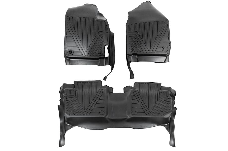 Toyota Camry 2011-2017 рр. Гумові килимки Niken Luxury 3D (3 шт) Фото 2