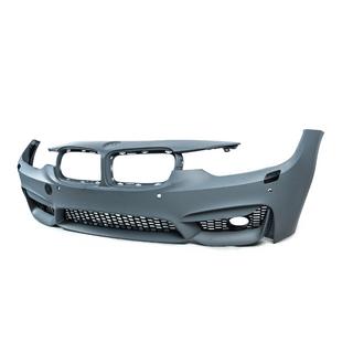 Передній бампер в стилі F80 М3 (під протитуманки) BMW 3 серія F30/F31 2012-2019 рр. фото 2
