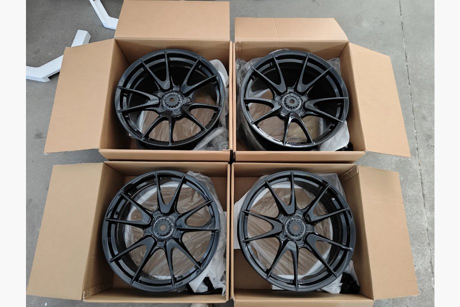 Porsche 911 (997) 2004-2012 рр. Ковані диски OEM R19 V1 (4 шт) Фото 6